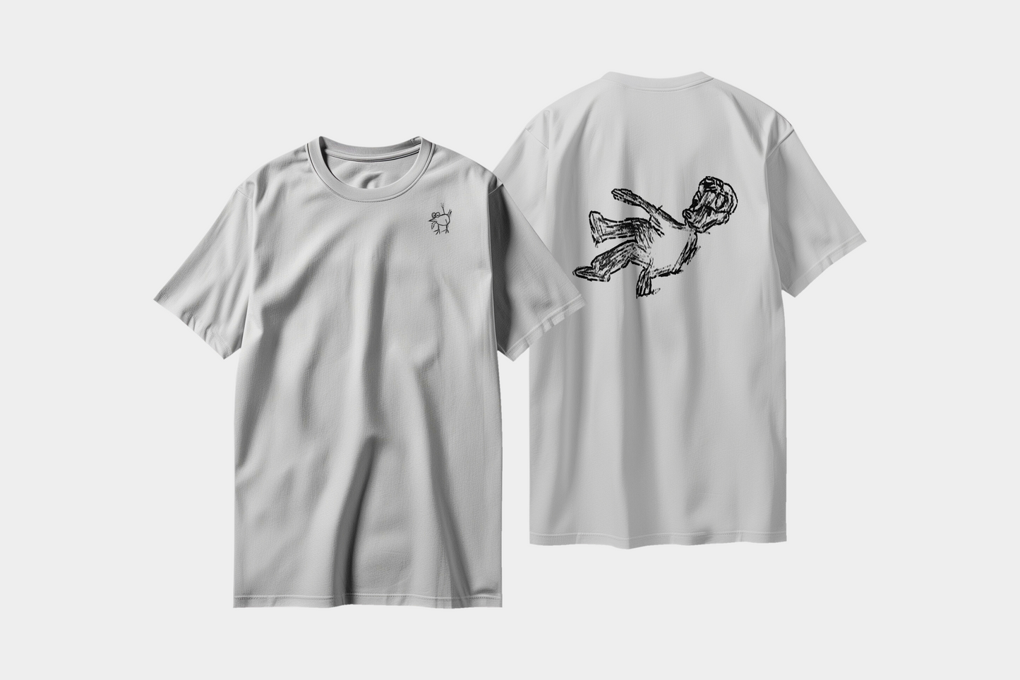 TEE BOCETO MIGUEL FLOTANDO